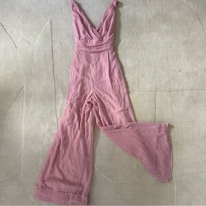 Elegant Pink Jumpsuit